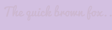 Image with Font Color CDB8D1 and Background Color D3C0E1